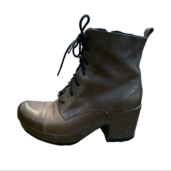 Kork-Ease Cona Military Moto Combat Ankle Boot size:6 - Picture 7 of 11